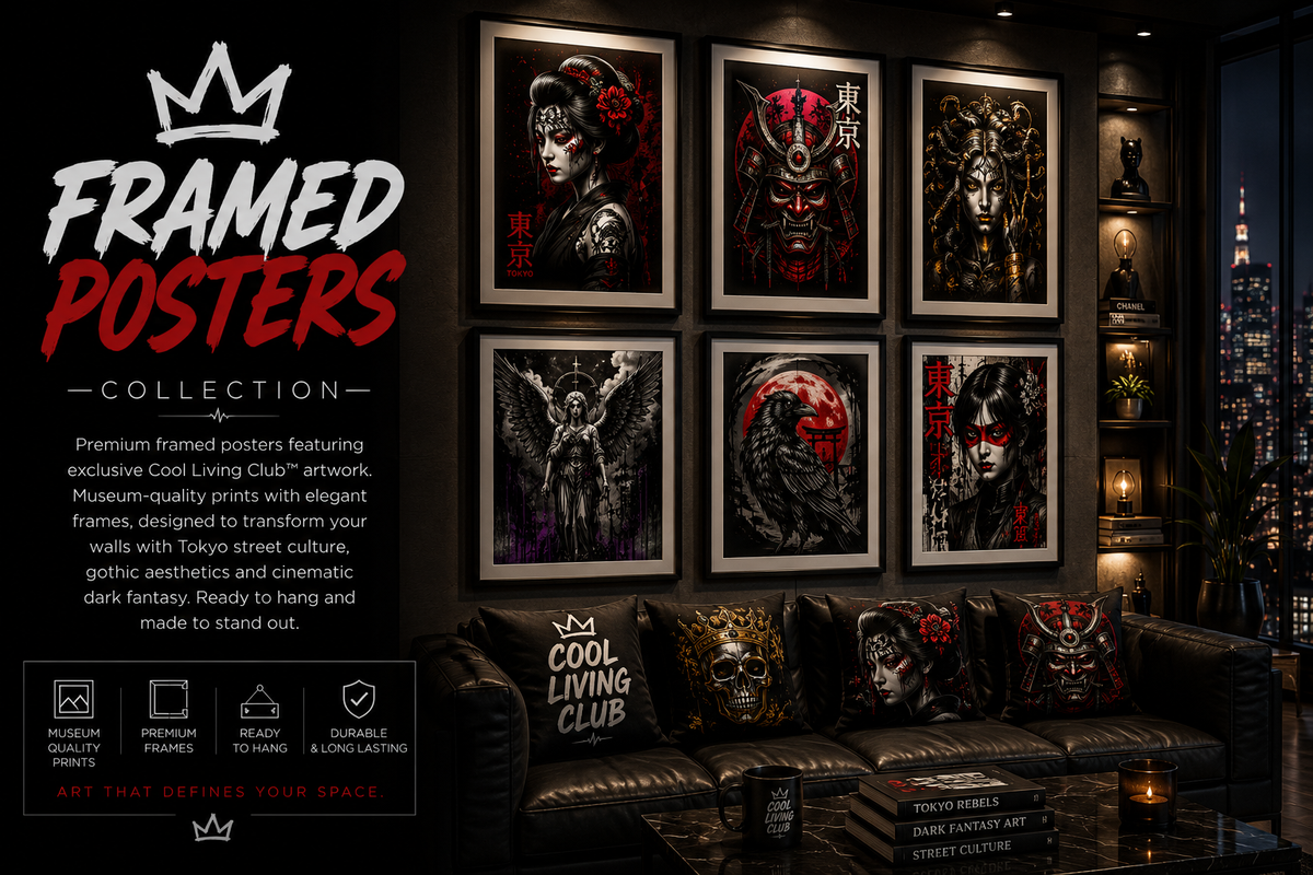 Framed Posters | Cool Living Club