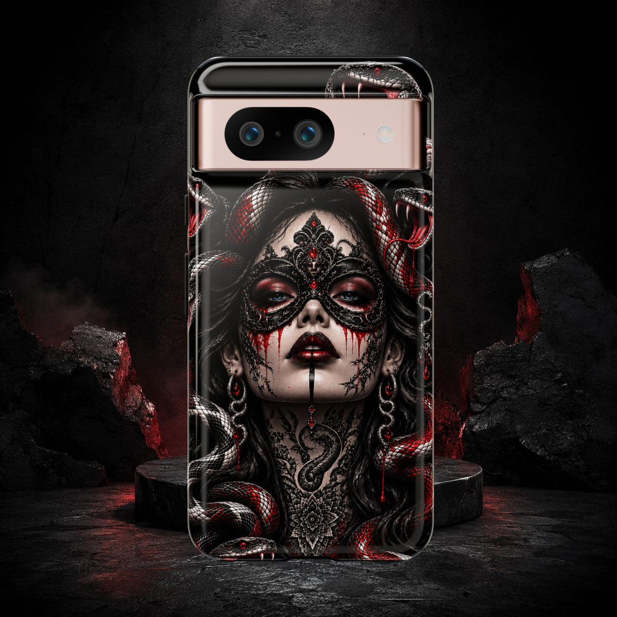 MEDUSA NOIR – Serpent Queen | Phone Case