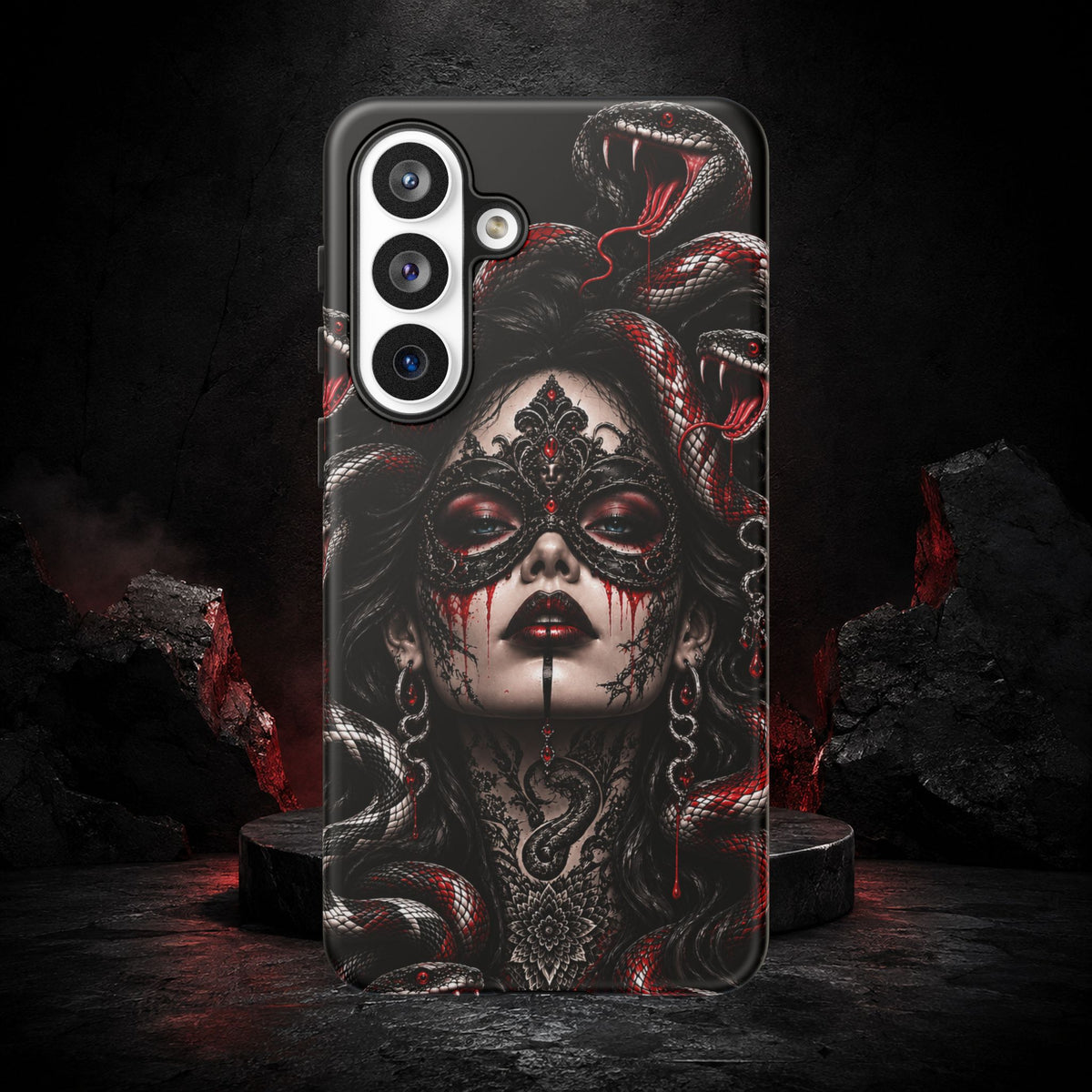 MEDUSA NOIR – Serpent Queen | Phone Case