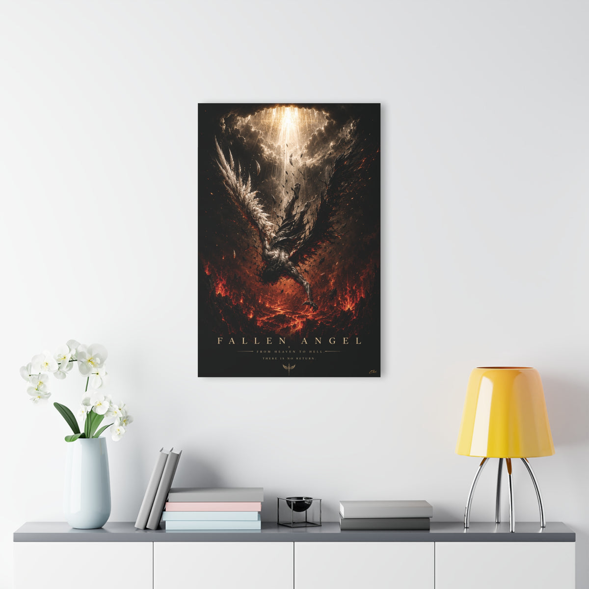 FALLEN ANGEL – Single Choice | Gothic Acrylic Print