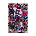 Graffiti Harajuku Girl 3D | Poster