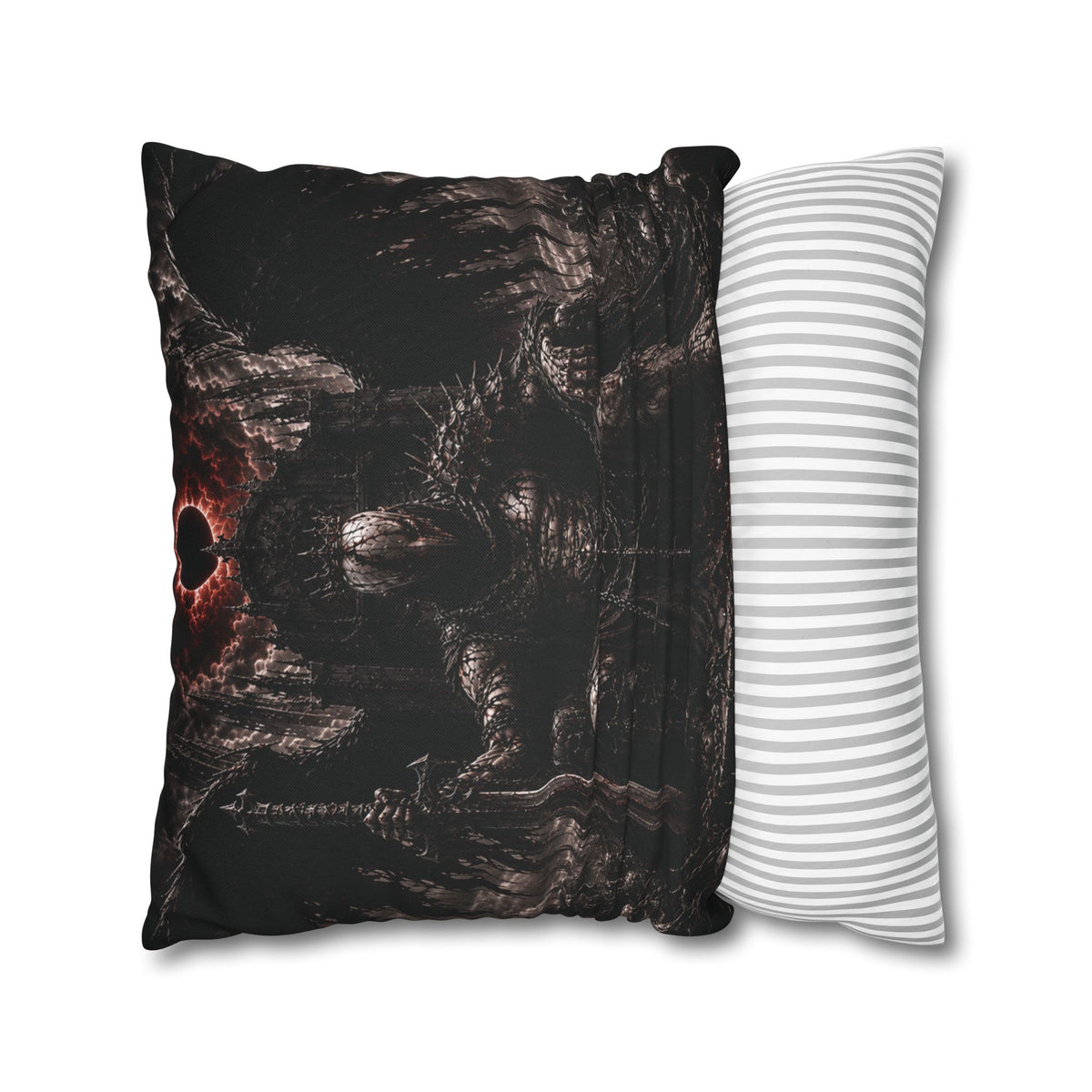 FALLEN ANGEL – The King | Throw Pillow
