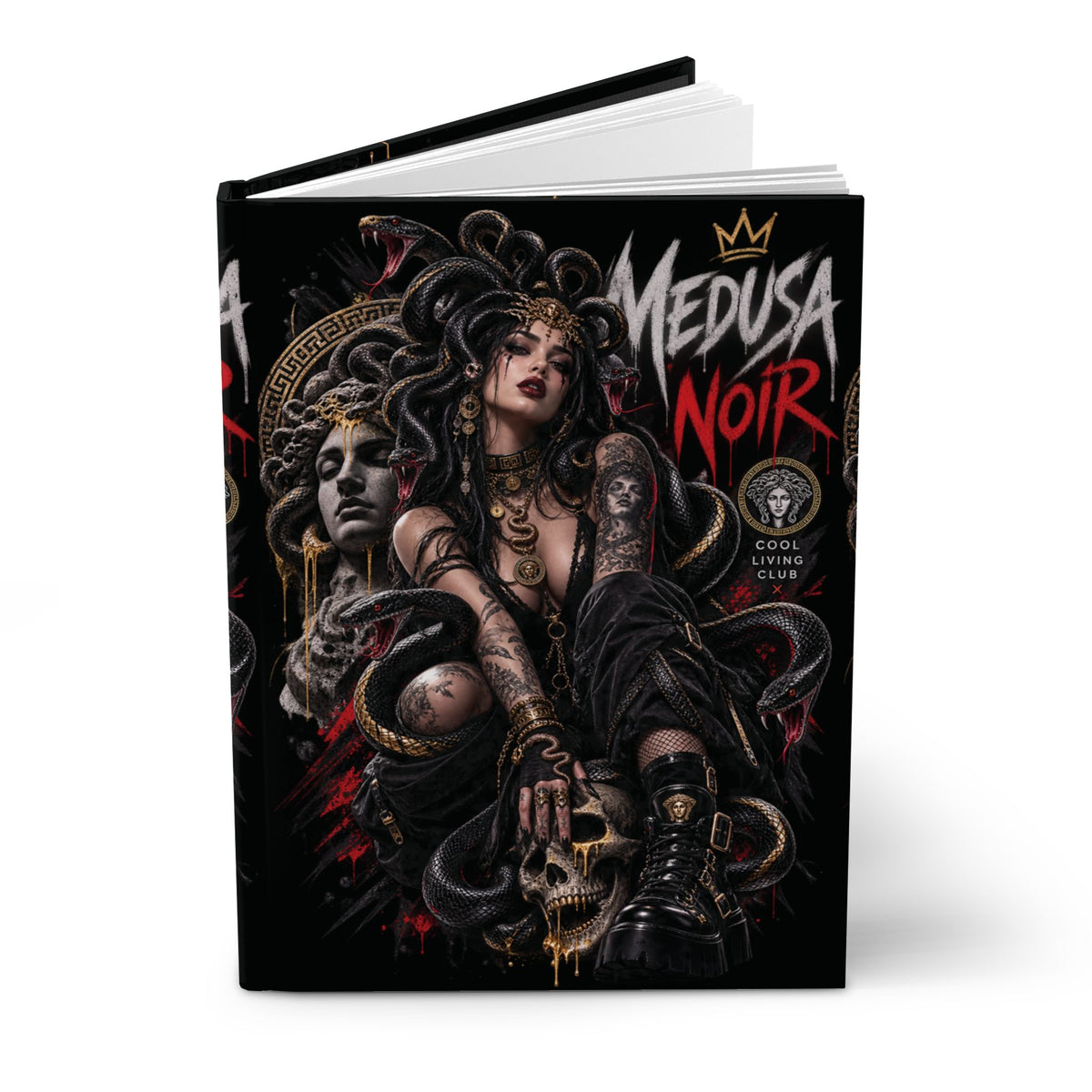 MEDUSA NOIR – Dark Medusa | Hardcover Journal