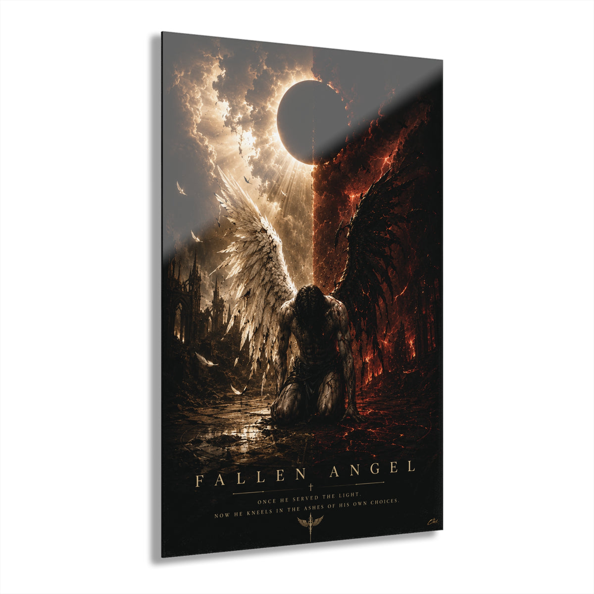 FALLEN ANGEL – Single Choice | Acrylic Print