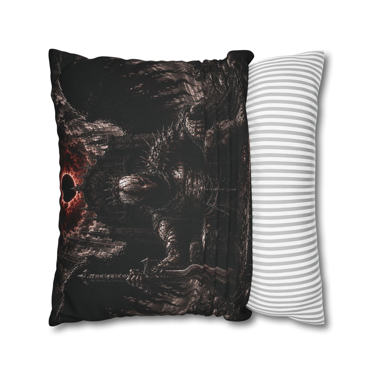 FALLEN ANGEL – The King | Throw Pillow