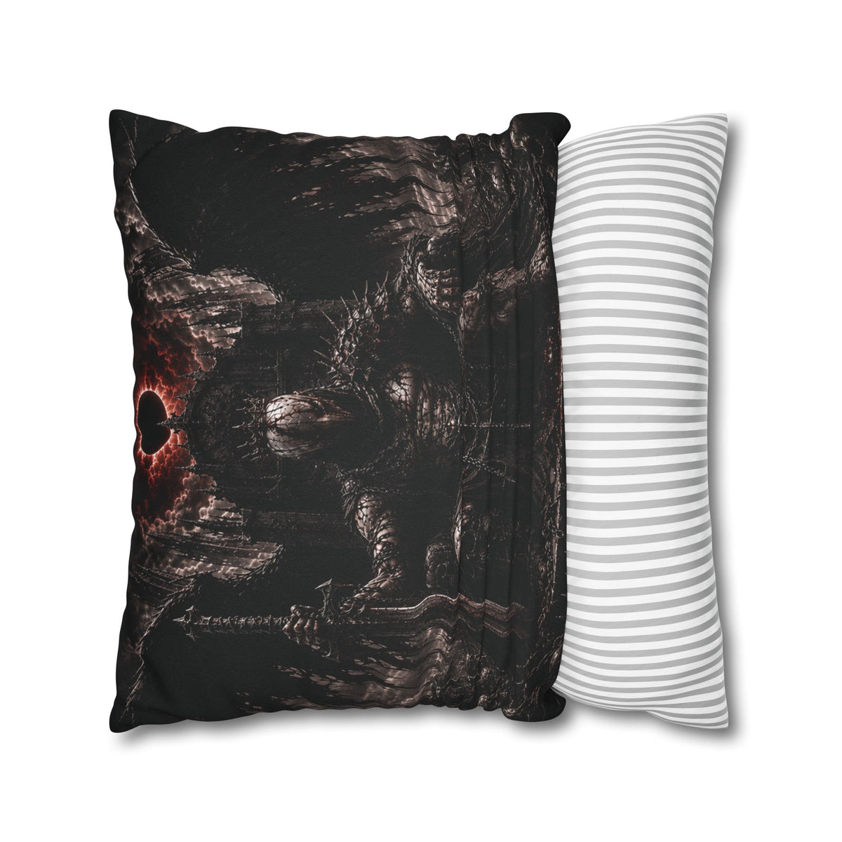 FALLEN ANGEL – The King | Throw Pillow
