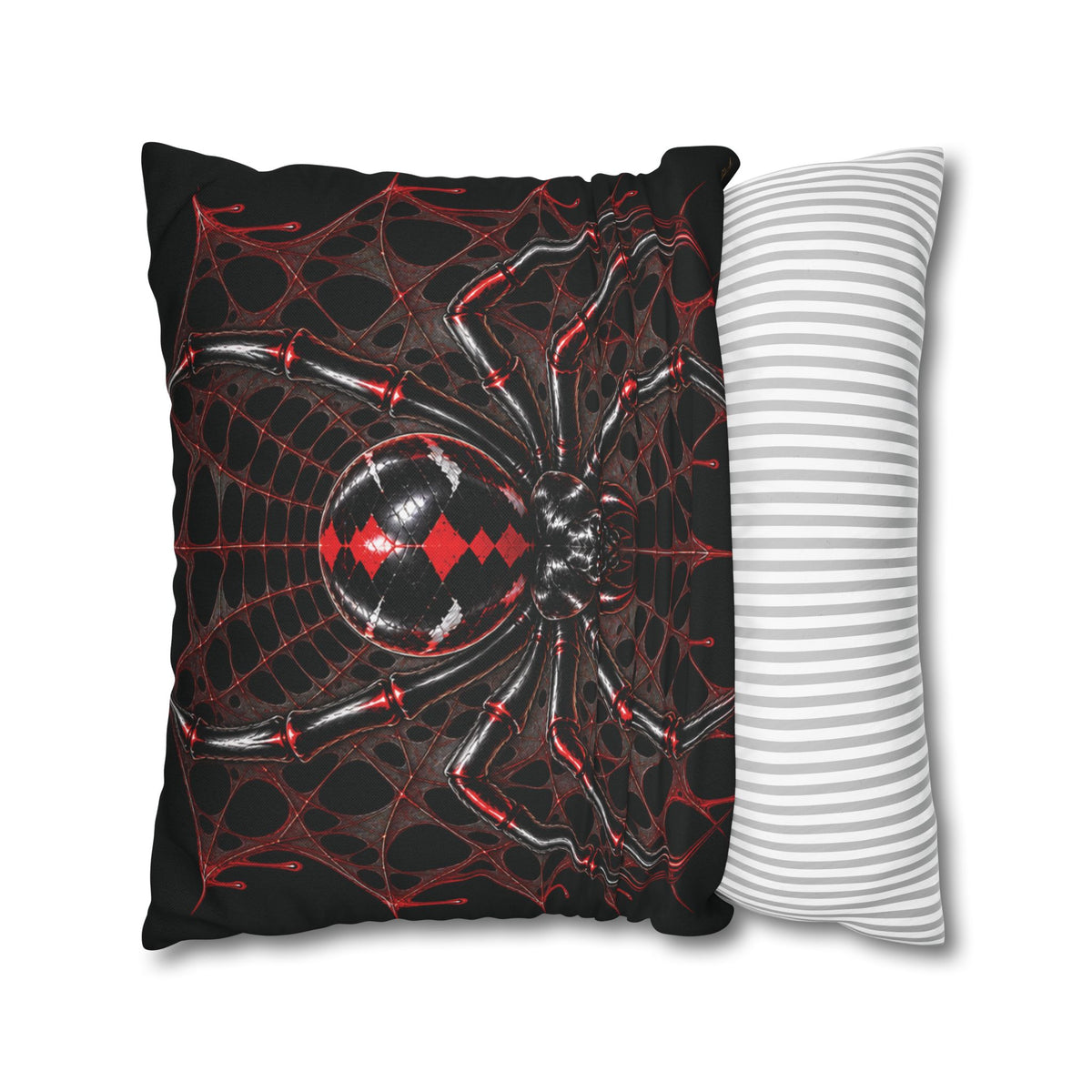 BLACK WIDOW – Spider | Gothic Throw Pillow