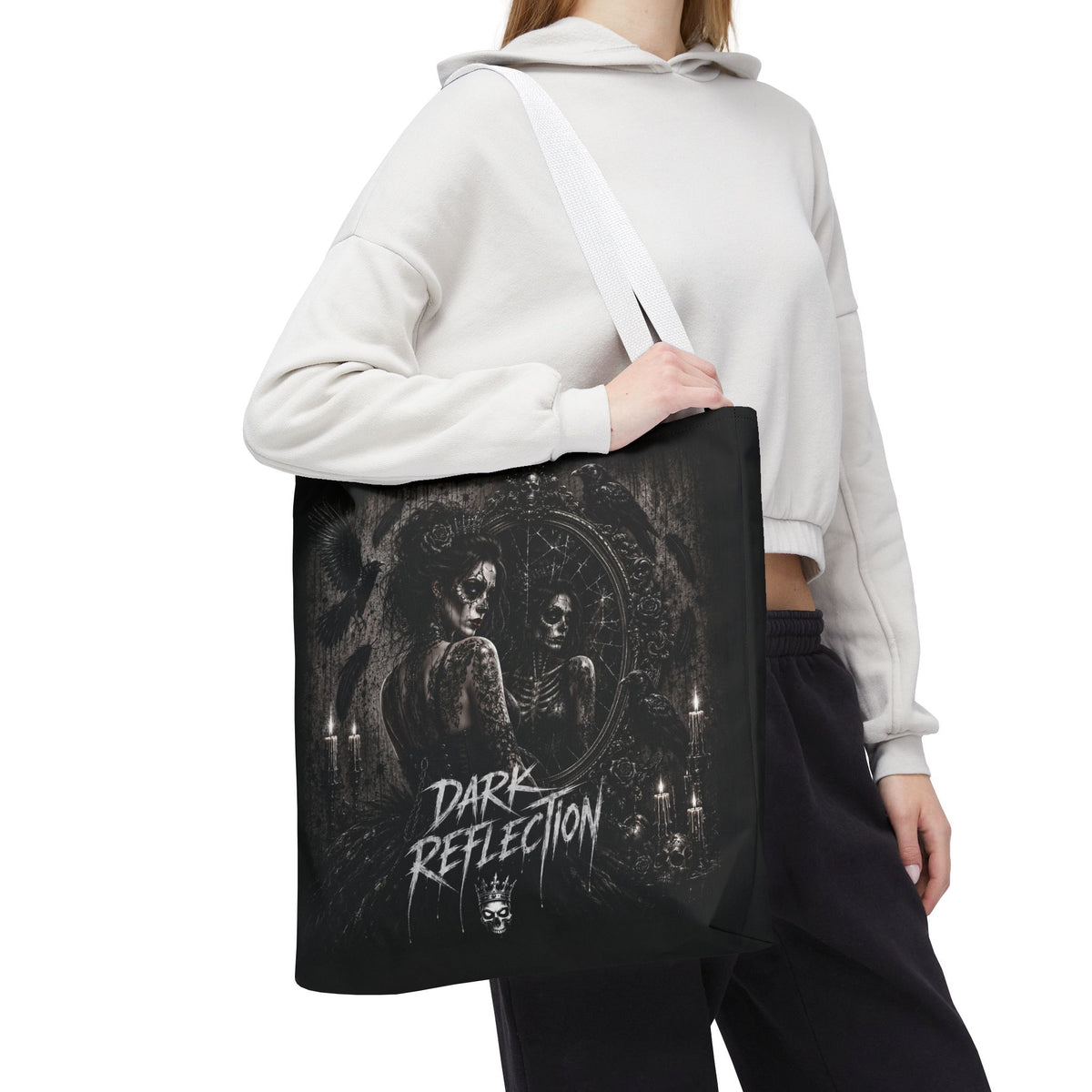 DARK REFLECTIONS – Dark Reflection | Gothic Tote Bag