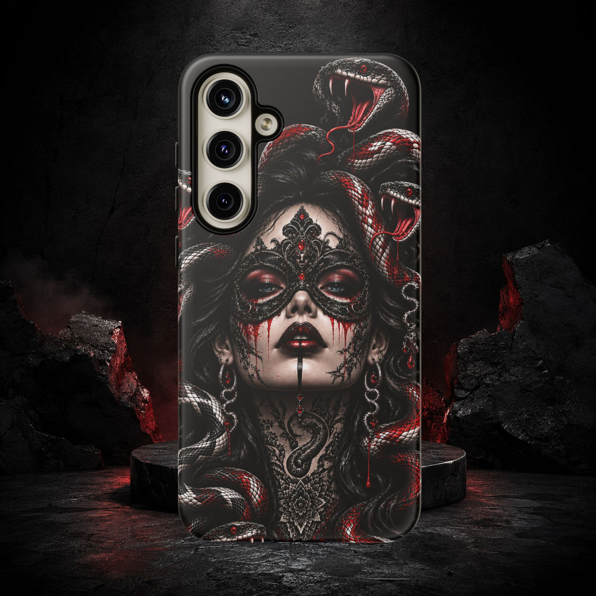 MEDUSA NOIR – Serpent Queen | Phone Case