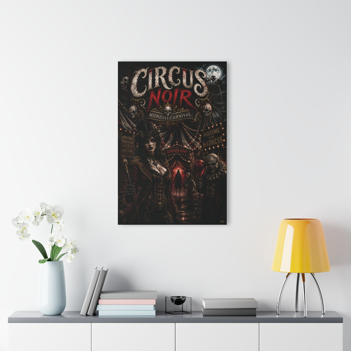 CIRCUS NOIR – Mistress of the Dark Carnival | Acrylic Print