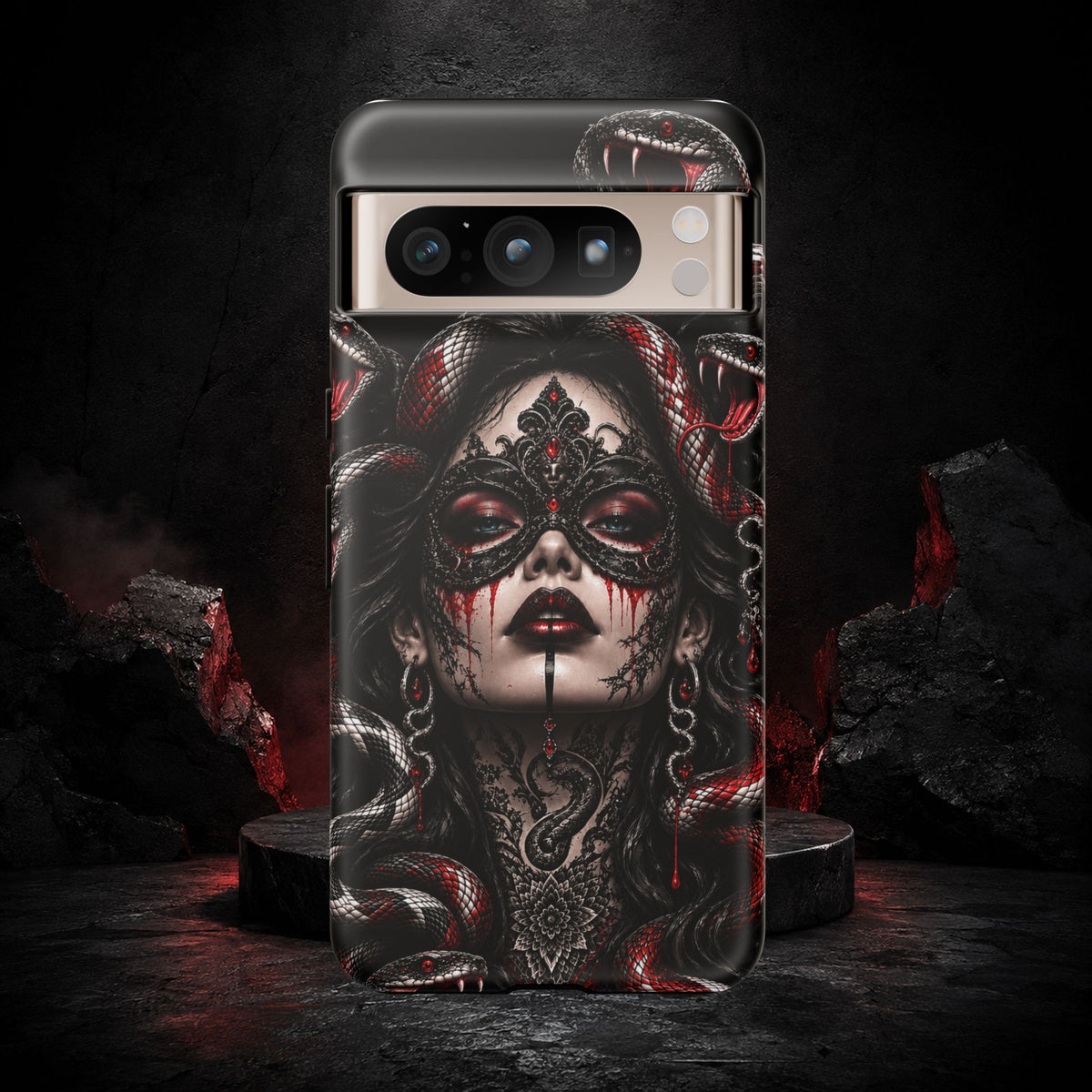 MEDUSA NOIR – Serpent Queen | Phone Case