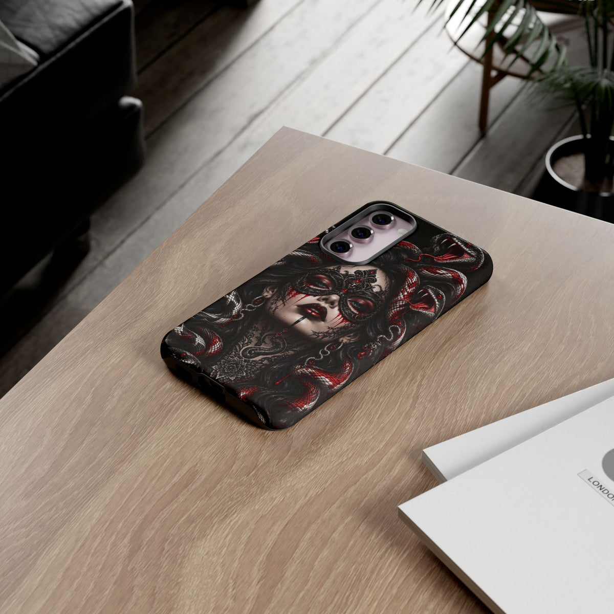 MEDUSA NOIR – Serpent Queen | Phone Case