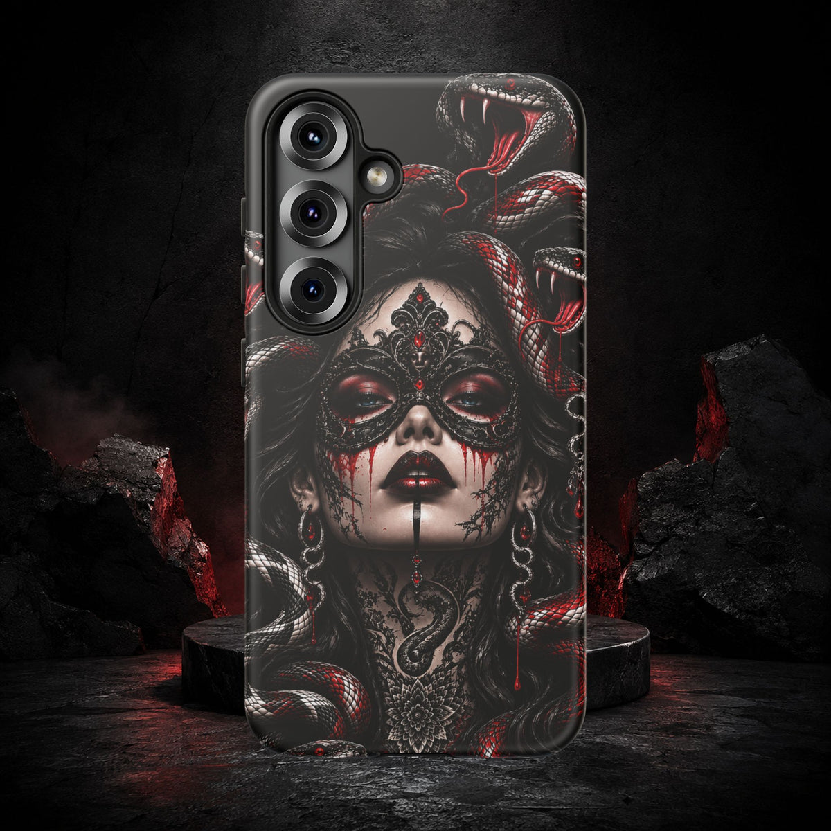 MEDUSA NOIR – Serpent Queen | Phone Case