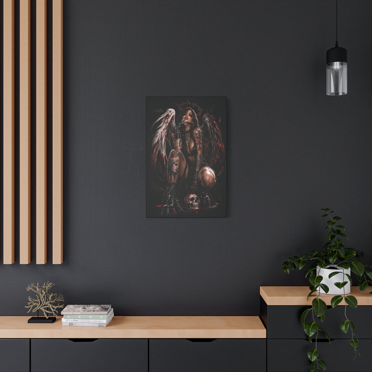 FALLEN ANGEL – Queen of the Abyss | Canvas