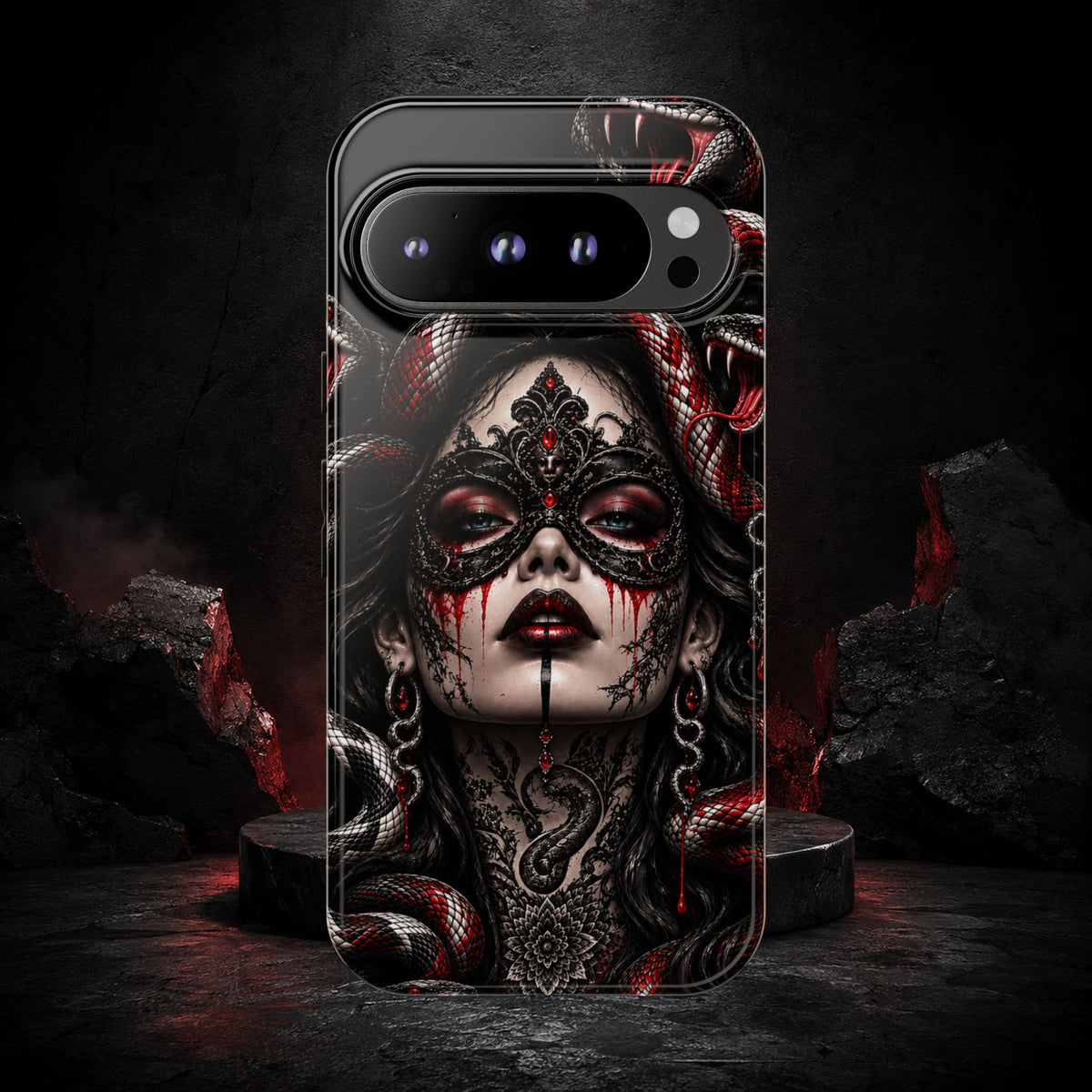 MEDUSA NOIR – Serpent Queen | Phone Case