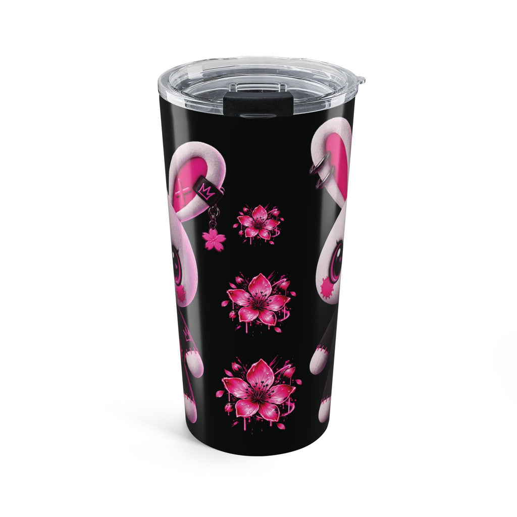 SHIBUYA NEON – Electric Bunny | Premium 20oz Insulated Tumbler | Kawaii Anime Travel Cup | Cool Living Club