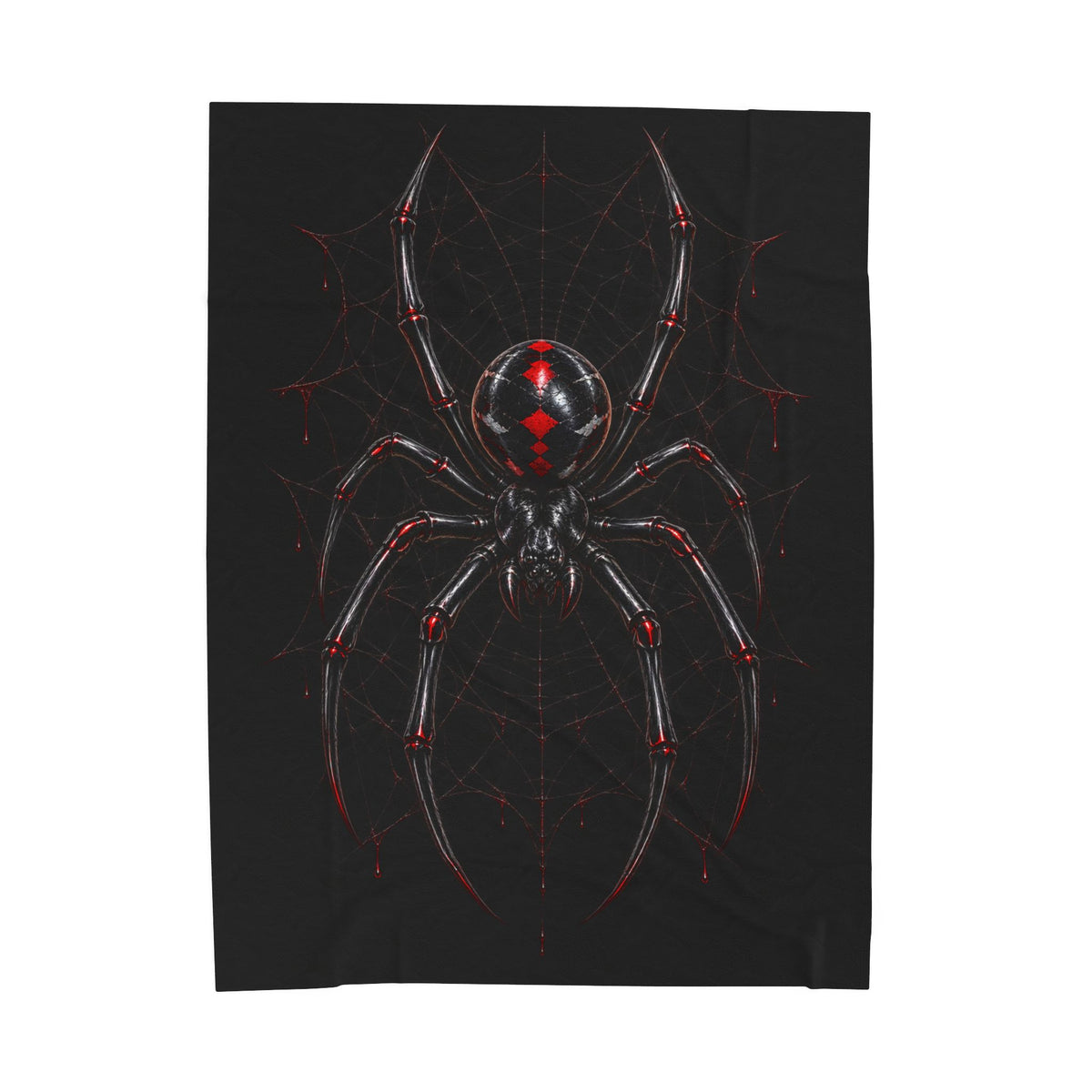 BLACK WIDOW – Spider | Gothic Blanket