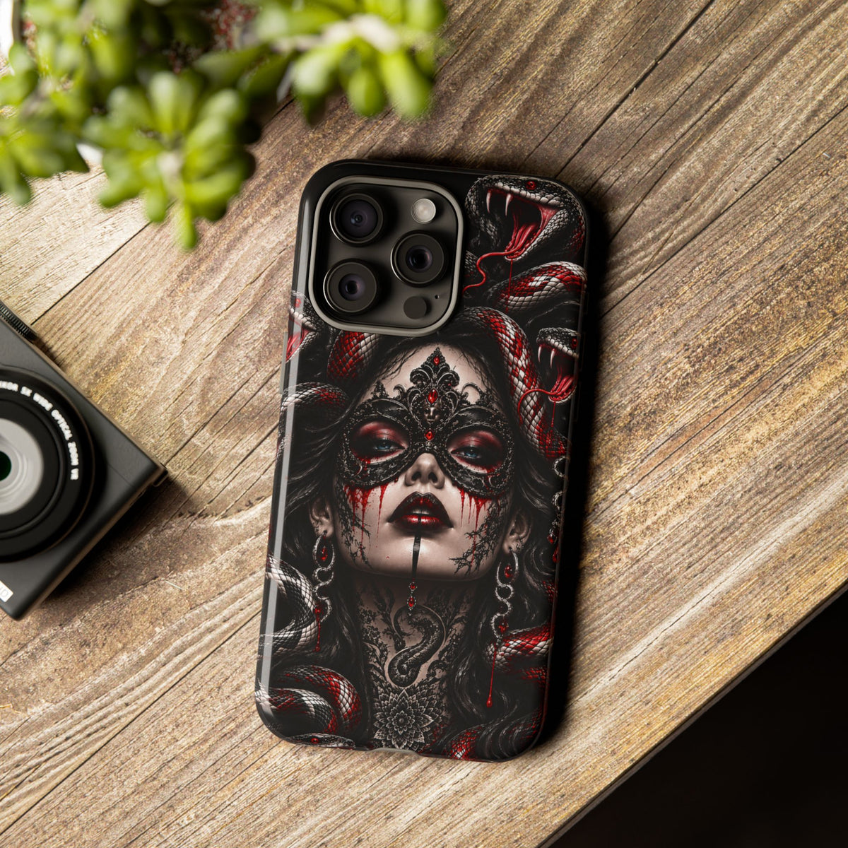 MEDUSA NOIR – Serpent Queen | Phone Case