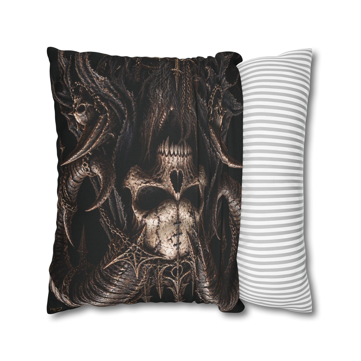 FALLEN ANGEL – The Ashen Crown 3D | Throw Pillow