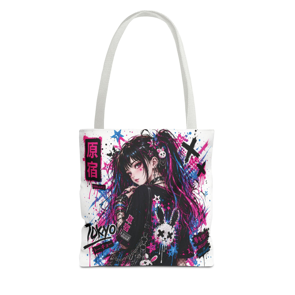 TOKYO GIRLS – Harajuku Girl | Graffiti Tote Bag
