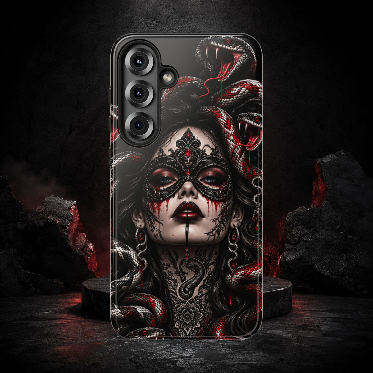 MEDUSA NOIR – Serpent Queen | Phone Case