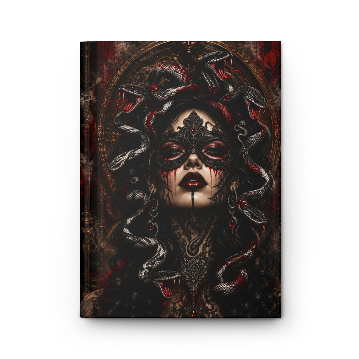 MEDUSA NOIR – Greek Mythology | Hardcover Journal
