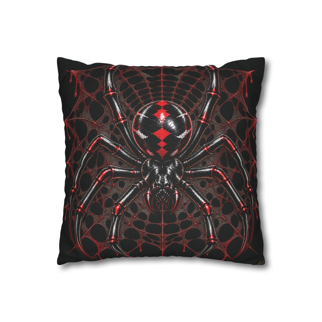 BLACK WIDOW – Spider | Gothic Throw Pillow