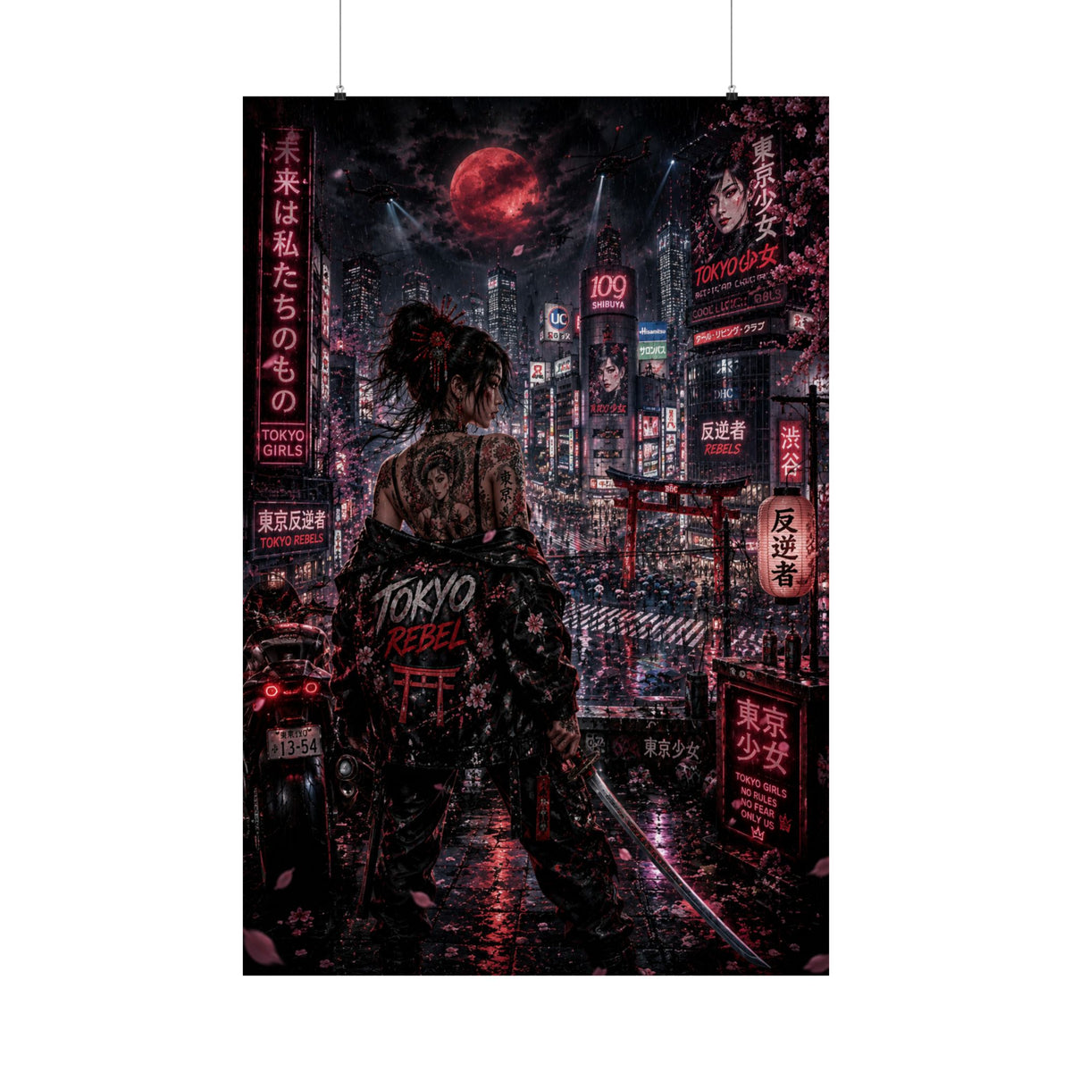 TOKYO REBEL™ — The City Never Sleeps | Premium Matte Wall