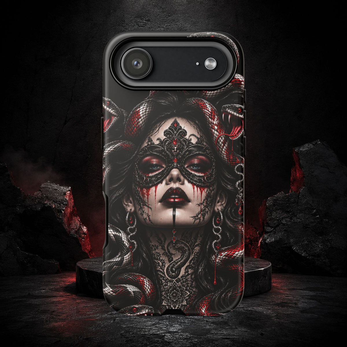 MEDUSA NOIR – Serpent Queen | Phone Case