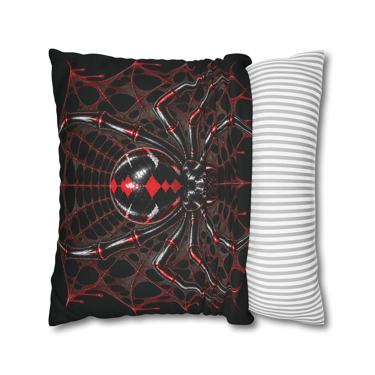 BLACK WIDOW – Spider | Gothic Throw Pillow