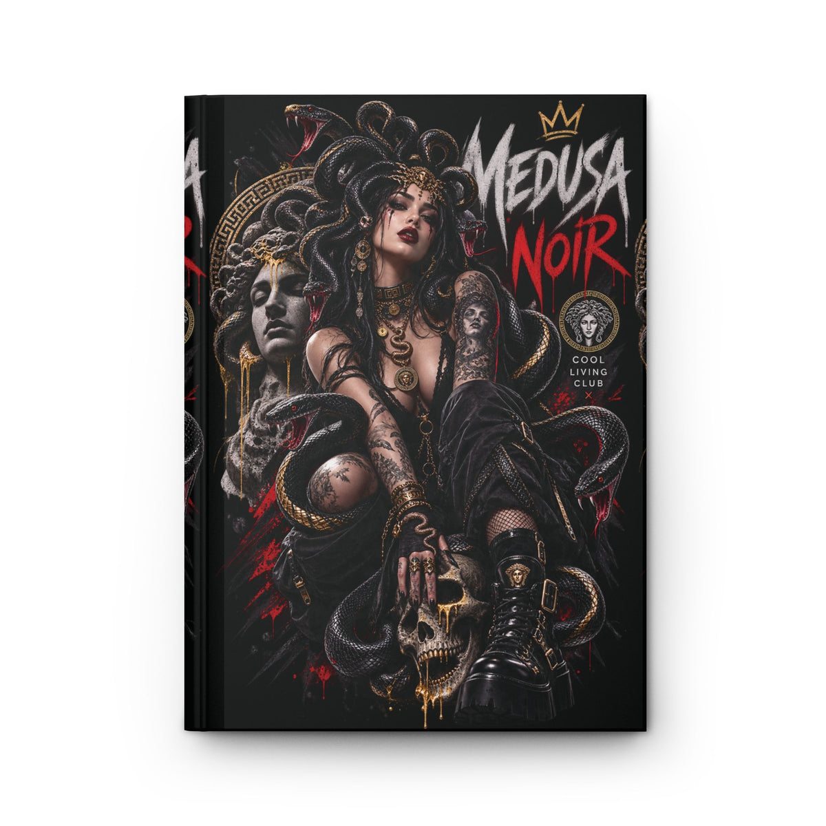 MEDUSA NOIR – Dark Medusa | Hardcover Journal