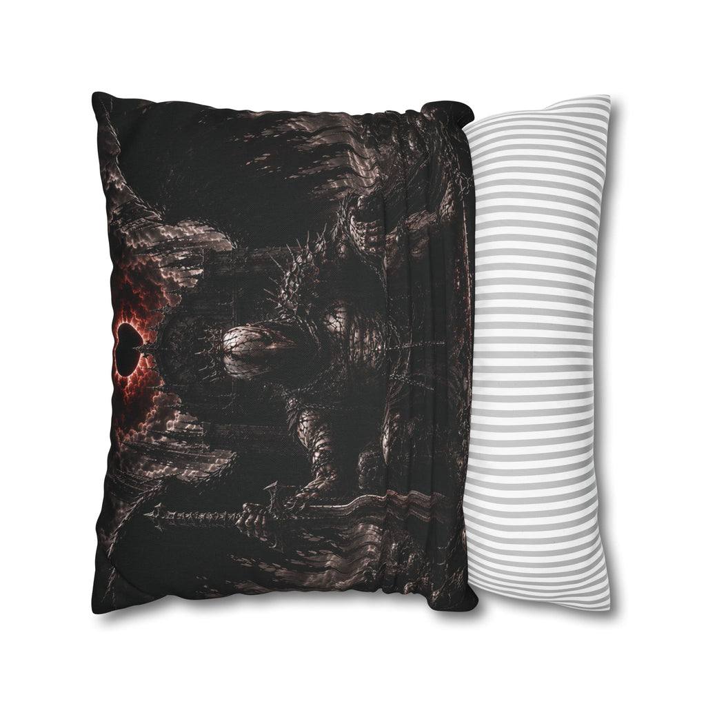 FALLEN ANGEL – The King | Throw Pillow