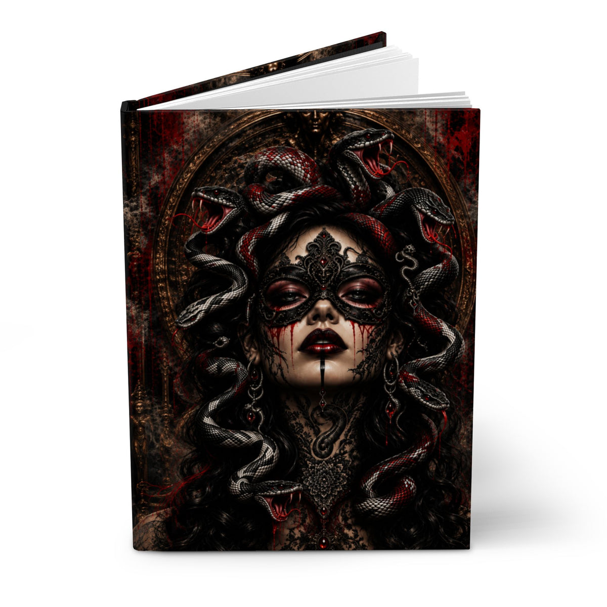 MEDUSA NOIR – Greek Mythology | Hardcover Journal