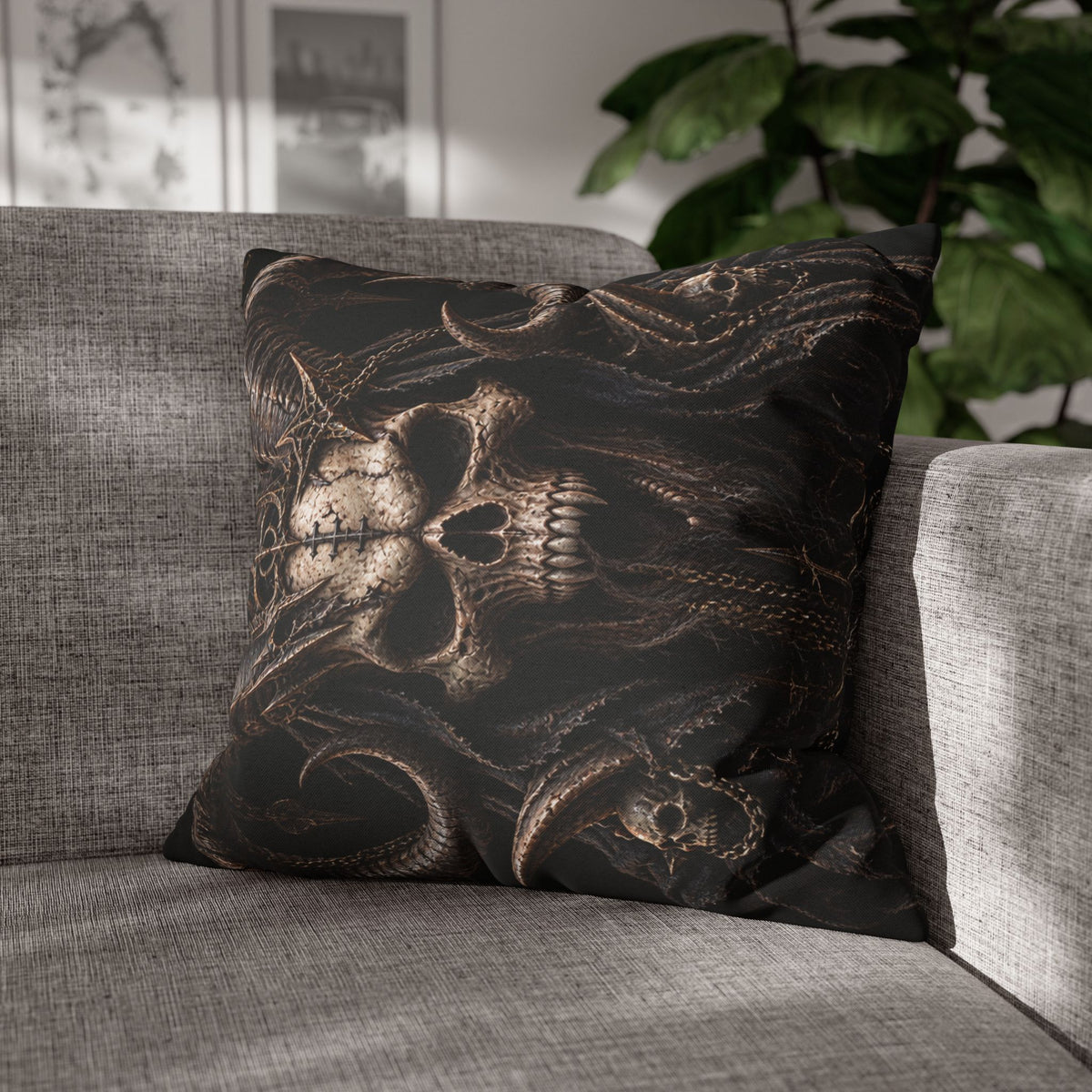 FALLEN ANGEL – The Ashen Crown 3D | Throw Pillow