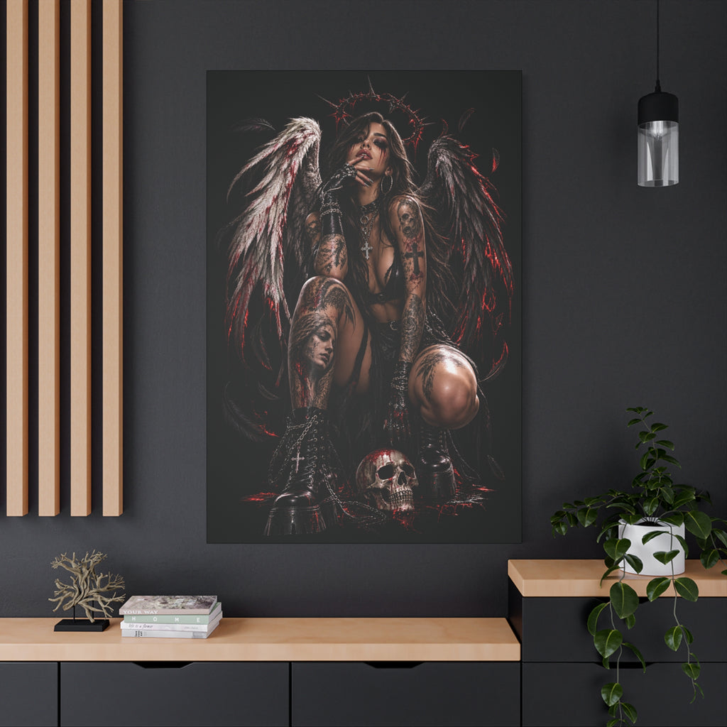 FALLEN ANGEL – Queen of the Abyss | Canvas