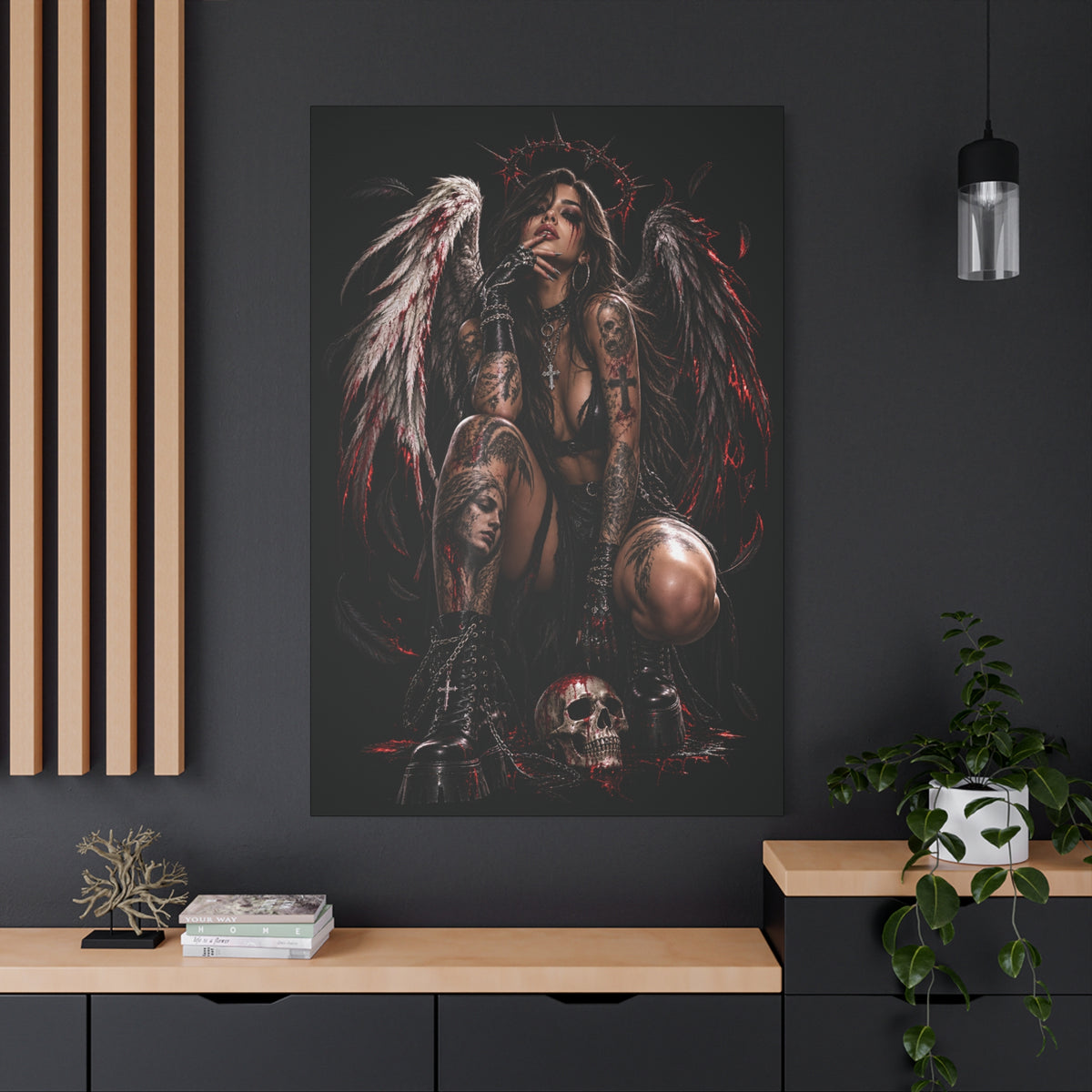FALLEN ANGEL – Queen of the Abyss | Canvas