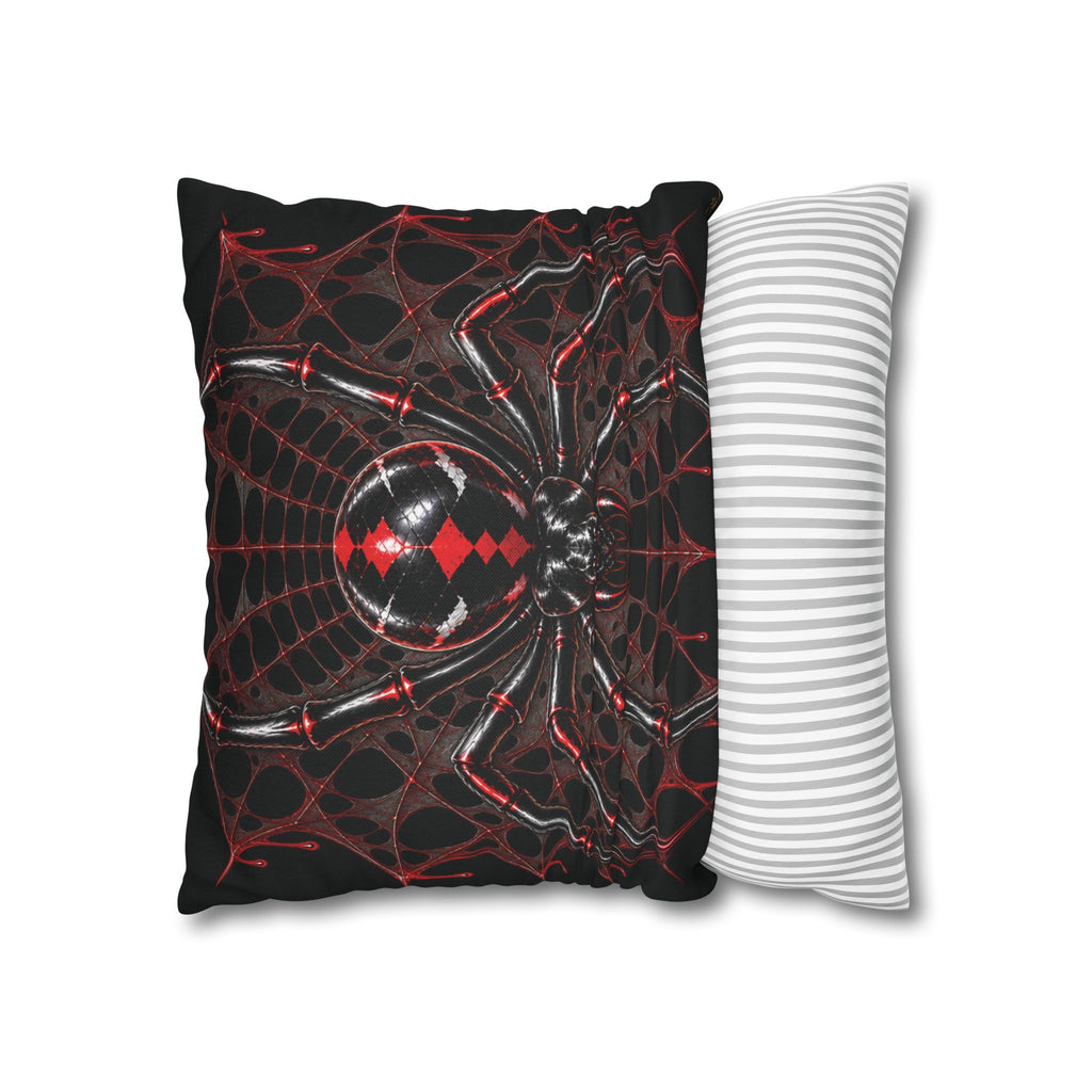 BLACK WIDOW – Spider | Gothic Throw Pillow
