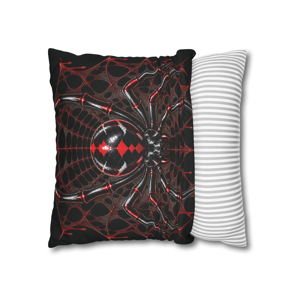 BLACK WIDOW – Spider | Gothic Throw Pillow