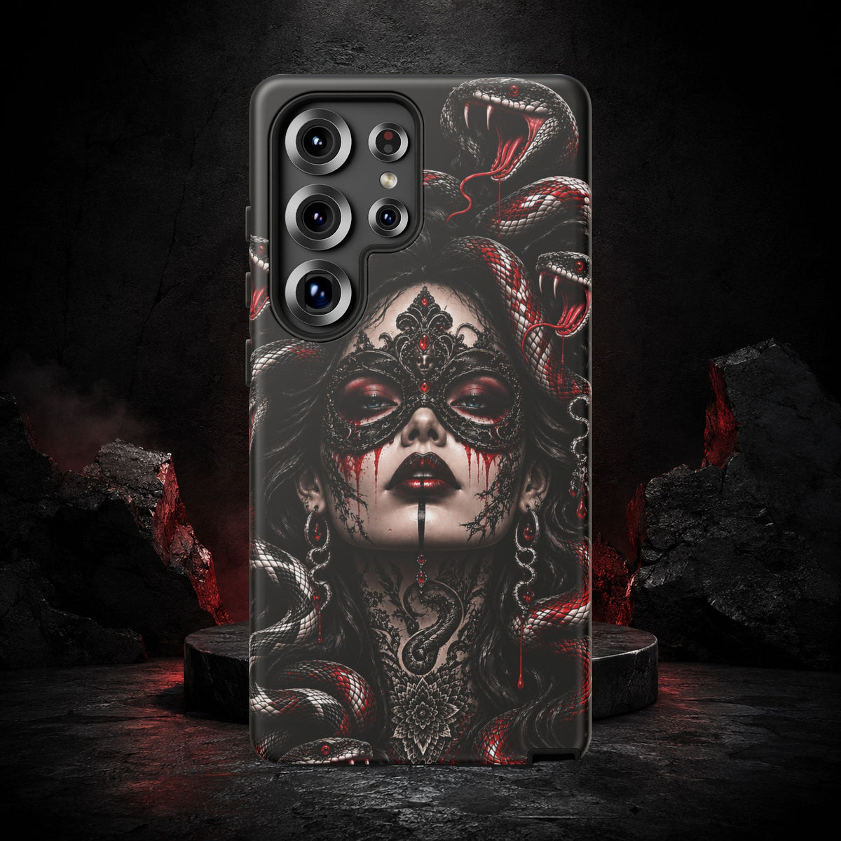 MEDUSA NOIR – Serpent Queen | Phone Case