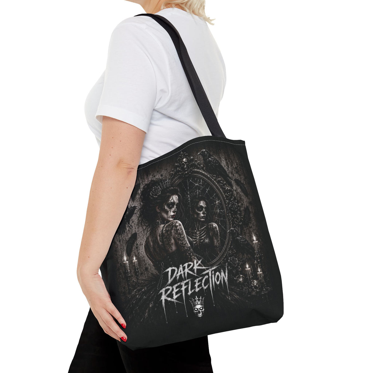 DARK REFLECTIONS – Dark Reflection | Gothic Tote Bag