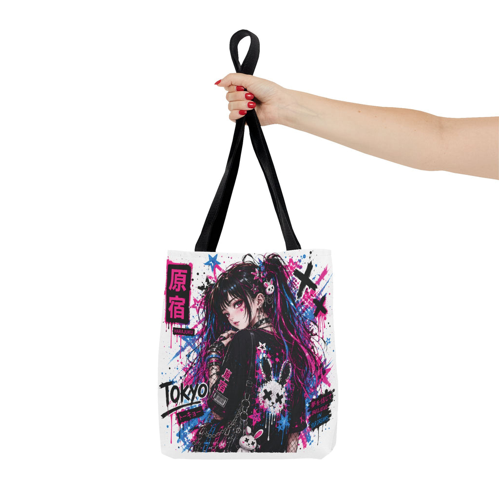 TOKYO GIRLS – Harajuku Girl | Graffiti Tote Bag