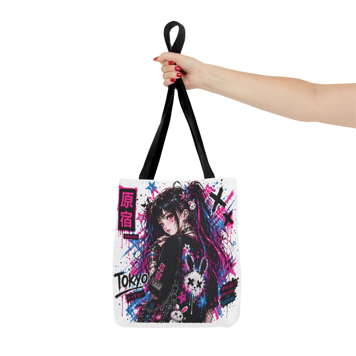 TOKYO GIRLS – Harajuku Girl | Graffiti Tote Bag