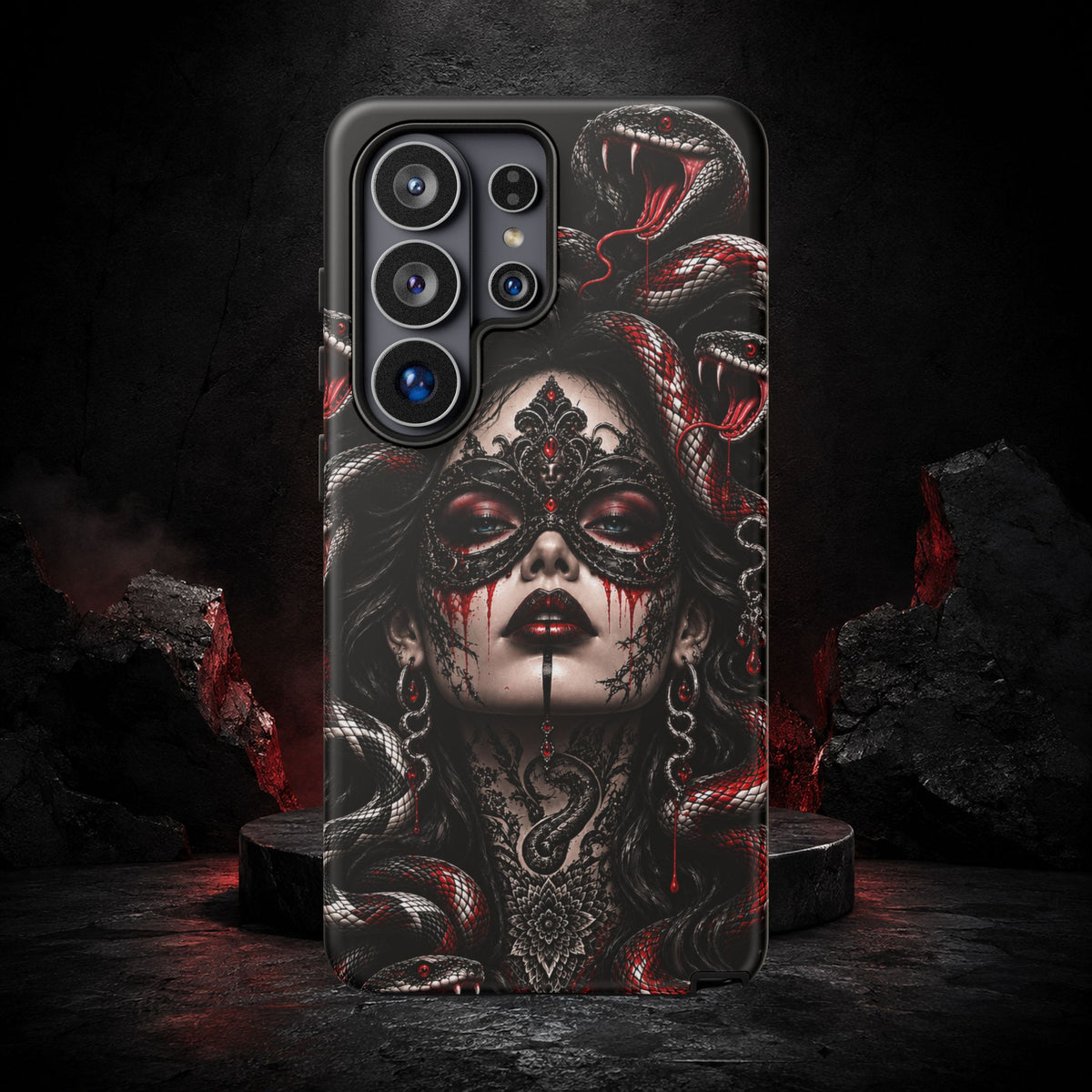 MEDUSA NOIR – Serpent Queen | Phone Case