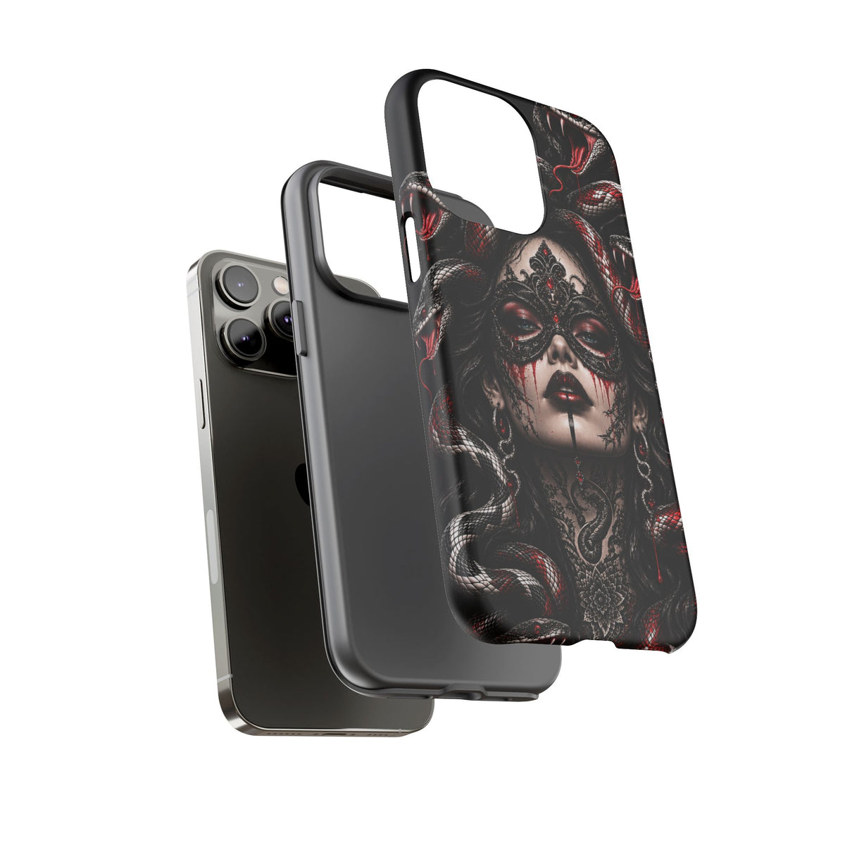 MEDUSA NOIR – Serpent Queen | Phone Case