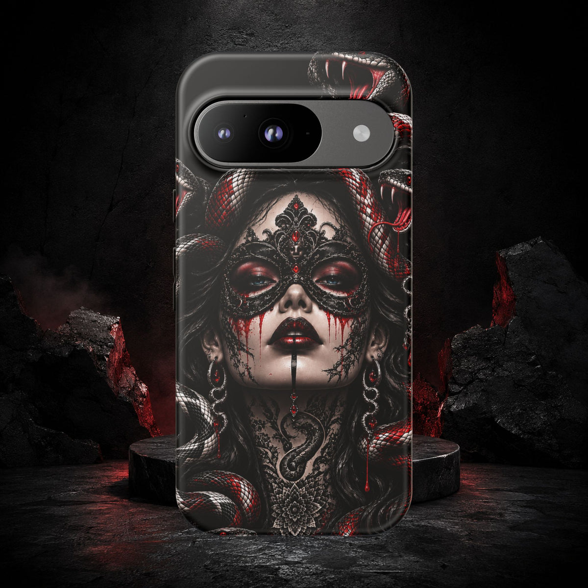 MEDUSA NOIR – Serpent Queen | Phone Case