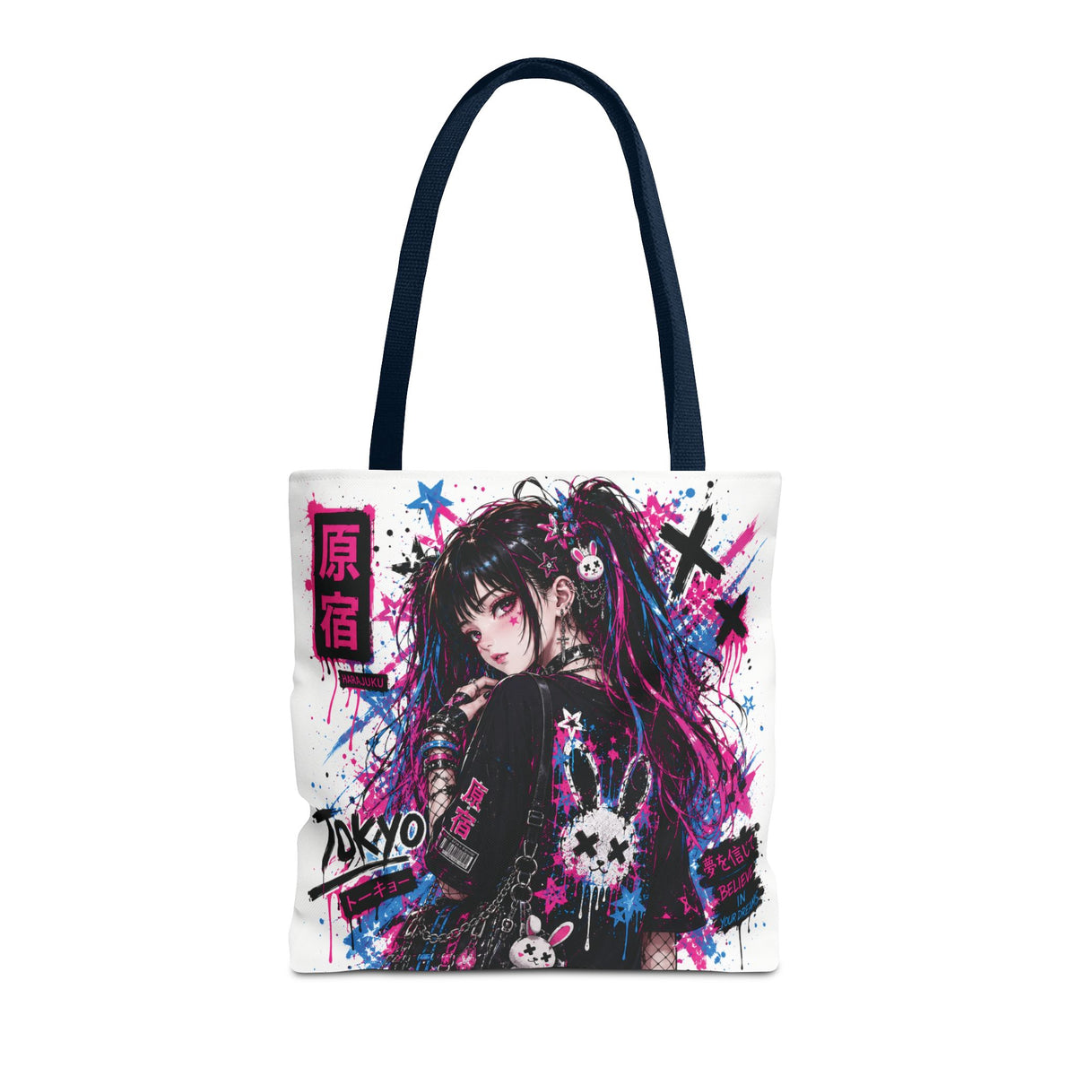 TOKYO GIRLS – Harajuku Girl | Graffiti Tote Bag