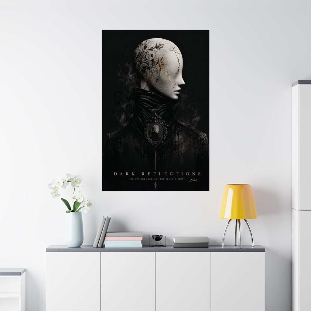 DARK REFLECTIONS – The Faceless | Gothic Poster