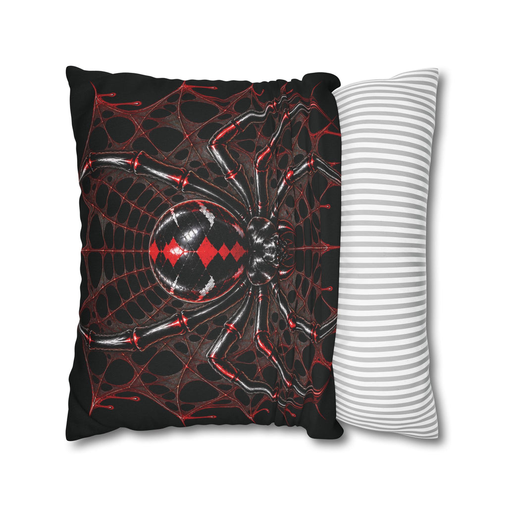 BLACK WIDOW – Spider | Gothic Throw Pillow