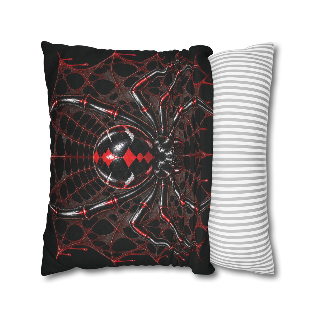 BLACK WIDOW – Spider | Gothic Throw Pillow