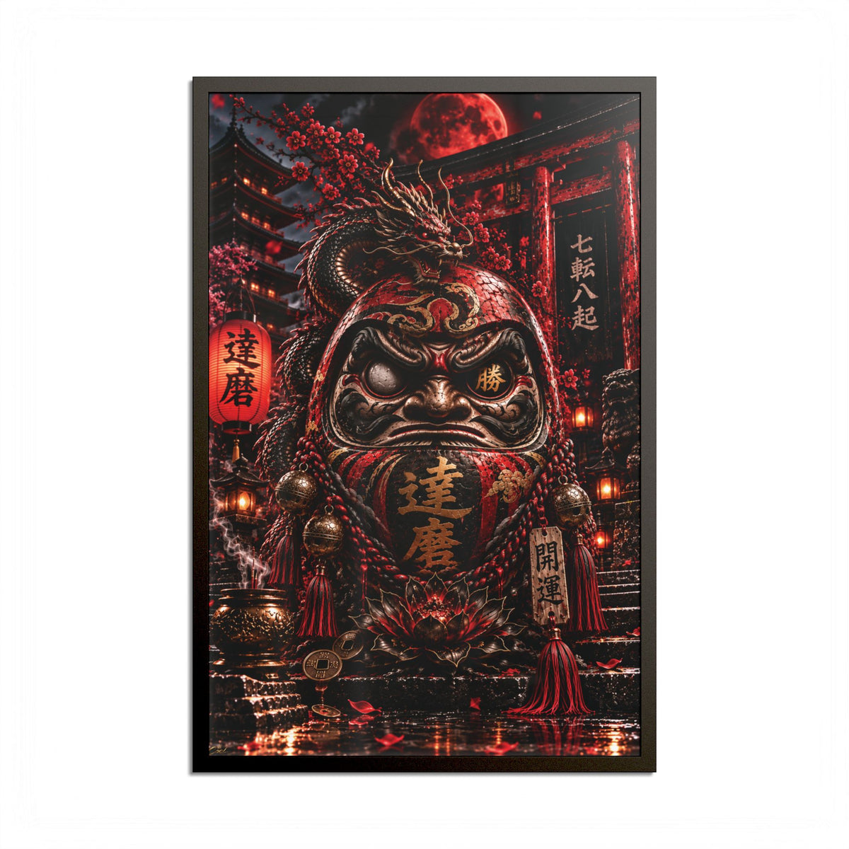 DARK DARUMA – Rise Again | Framed Poster